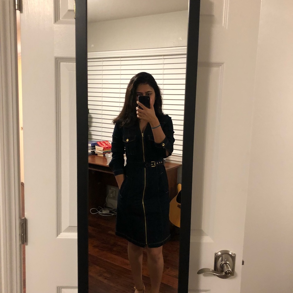 The jean dress.